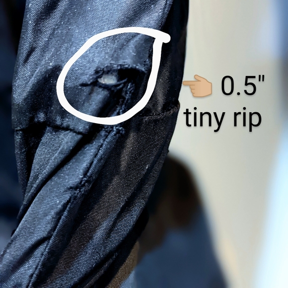 Jacob Black Sleek Ski / Moto Puffer Jacket w Front Pockets. Size Med. - Picture 11 of 16